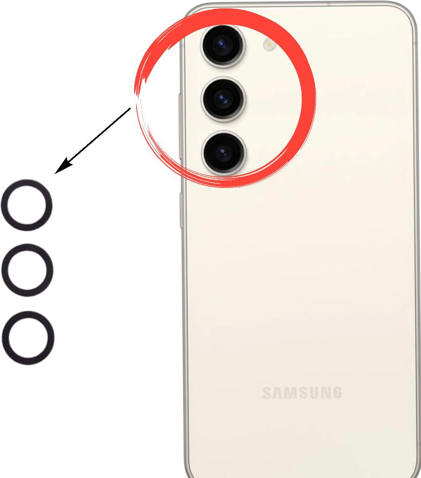 CELLO TECH SM-S911B/DS SAMSUNG S23 Camera Lens Glass-picture-20