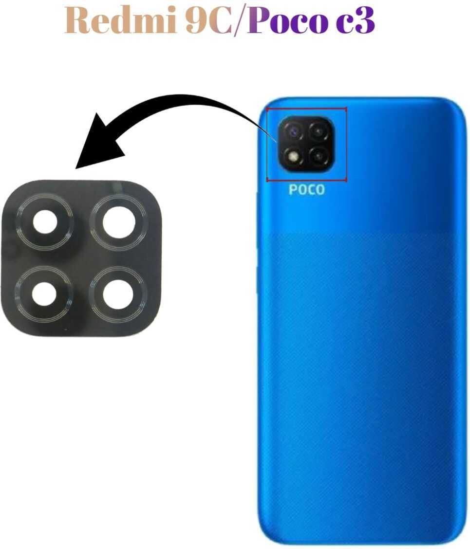 A R Enterprise REDMI 9C POCO C3 Camera Lens Glass-picture-11