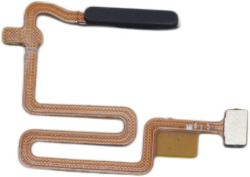 imbi Fingerprint Sensor 8 5G Black Realme 8 5G Fingerprint Sensor with Flex Cable Fingerprint Sensor Flex cable image 1