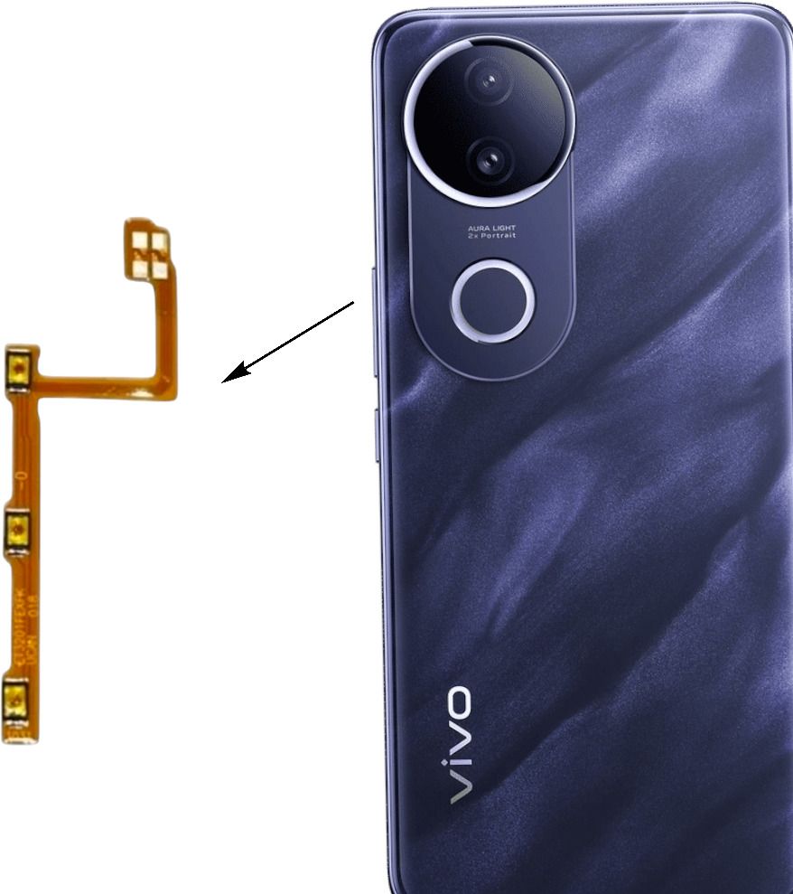 CELLO TECH V2518 VIVO T4R 5G Volume Button Flex Cable-picture-31