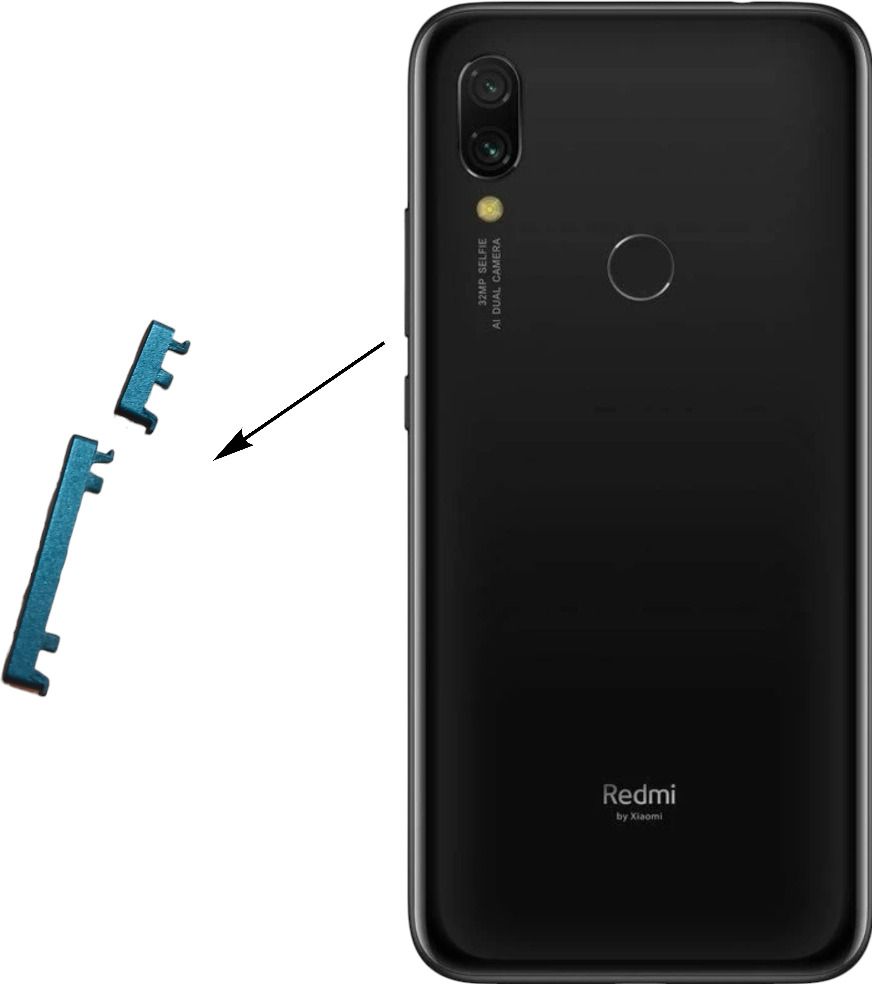 CELLO TECH M1810F6LI MI REDMI 7/ MI REDMI Y3 Power ON/OFF Button-image-33