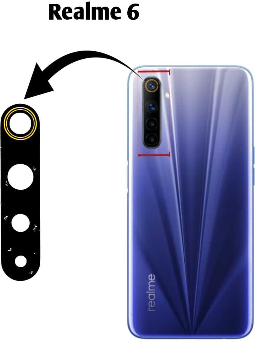 A R Enterprise REALME 6 REALME 6S Camera Lens Glass-image-24