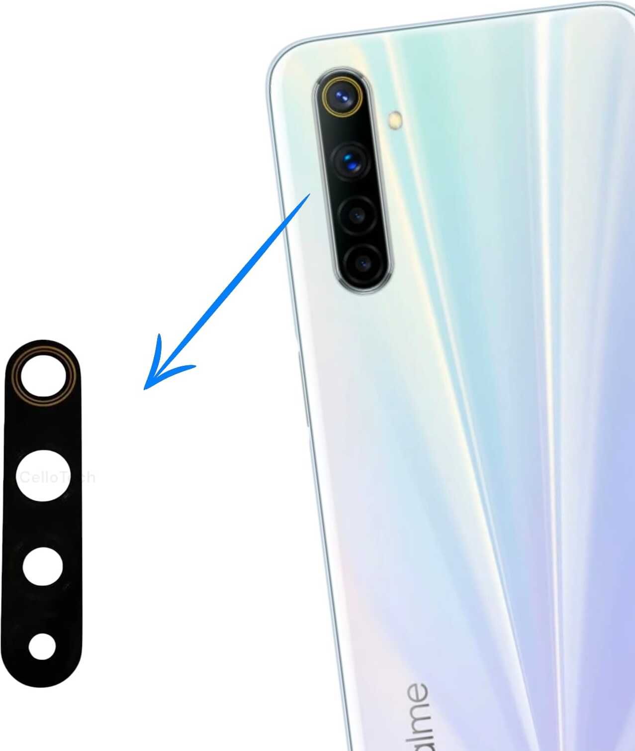 CELLO TECH RMX2001 GCAM Realme 6 / Realme 6S / Realme 6i / Realme 6 Pro Camera Lens Glass-picture-34