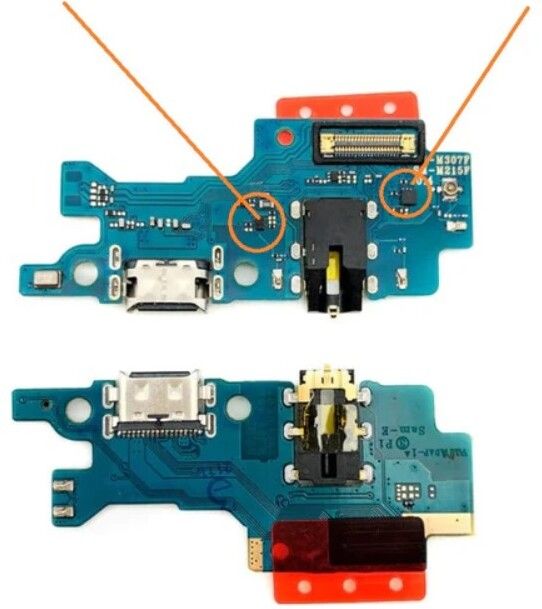 Amodini (SM-F415) Samsung Galaxy F41 [100% OG](Charging CC Patta Charging Flex Board) Charging PCB Complete Flex-image-48