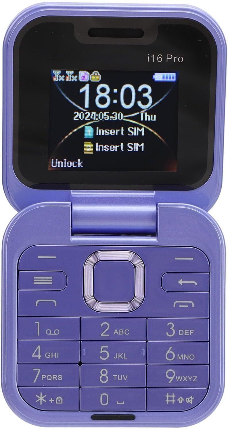 Rock X Flip Dual Sim Keypad Mobile with 1.8"Display Flip/Fold Call & SMS-image-48