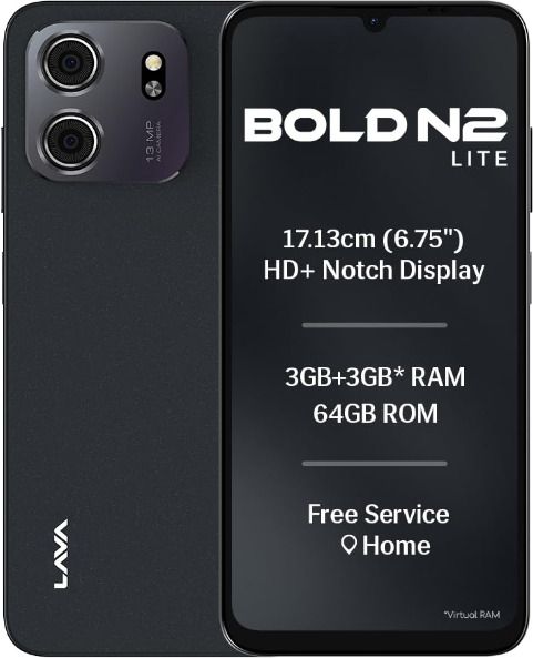 lava Bold N2 lite (Nilgiri Blue, 64 GB)-picture-13