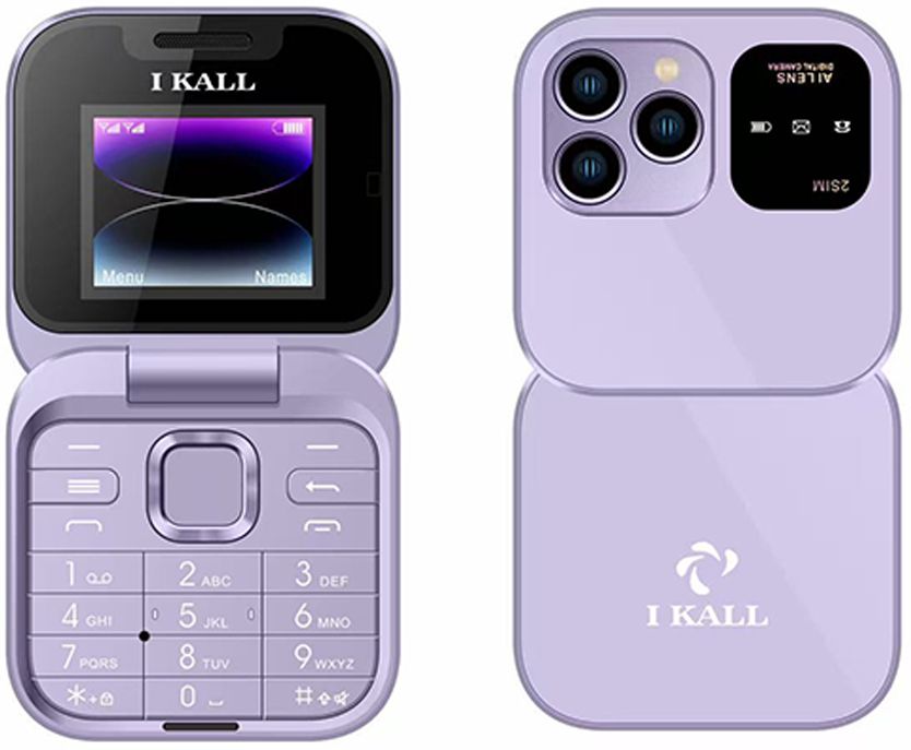 i kall A5 Flip Mobile Phone - FM Radio, King Voice, Call & SMS Indicator Light-picture-46