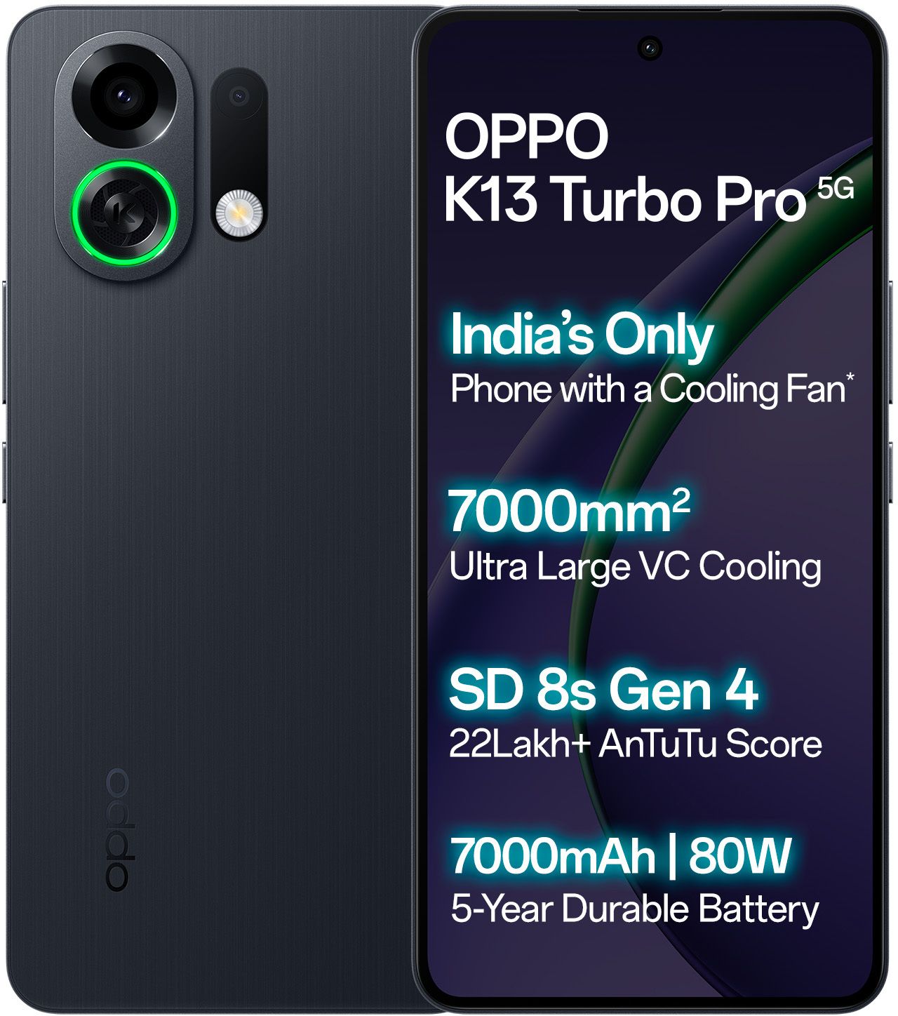 k13 turbo pro 5g (midnight maverick, 256 gb)