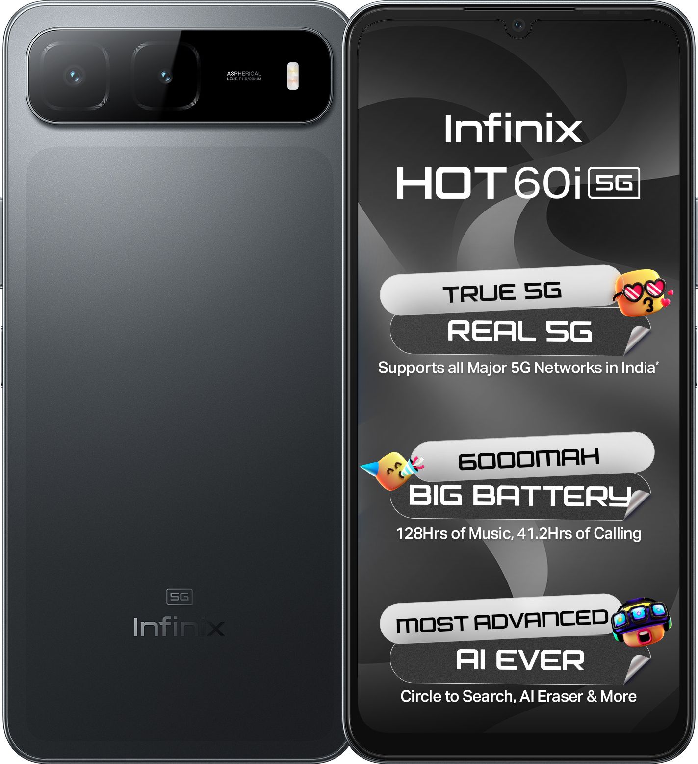 infinix HOT 60i 5G (Sleek Black, 128 GB)-picture-10