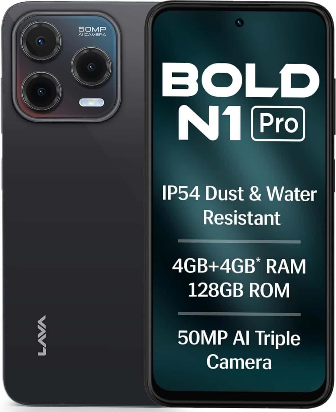 lava Bold N1 Pro (Stealth Black, 128 GB)-picture-13