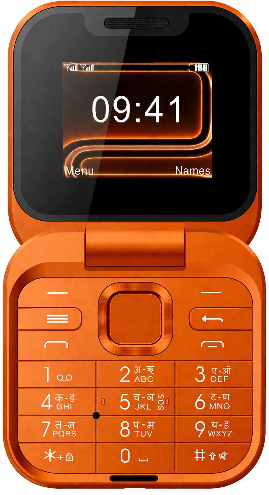 amozkart Rock X Flip Dual Sim |Keypad Mobile| with 1.8" Display Call & SMS Indicator-picture-28