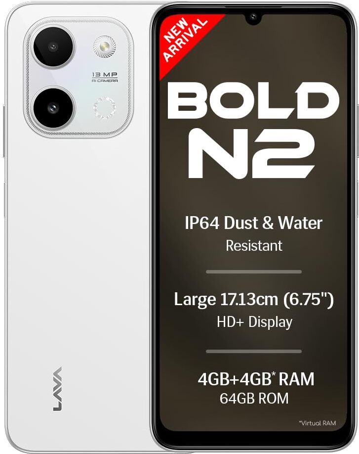 lava Bold N2 (Siachen White, 64 GB)-picture-20