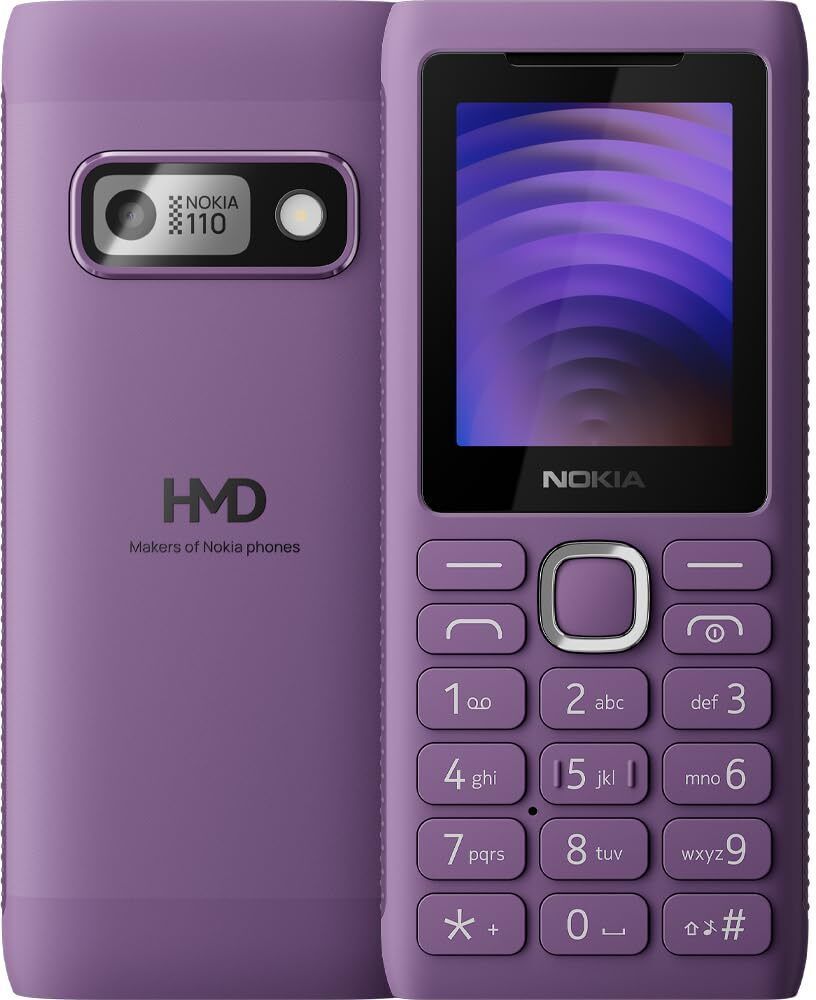 110 Power Keypad Phone,Dual SIM, Camera, Long Lasting Battery,Phone Talker-image-0