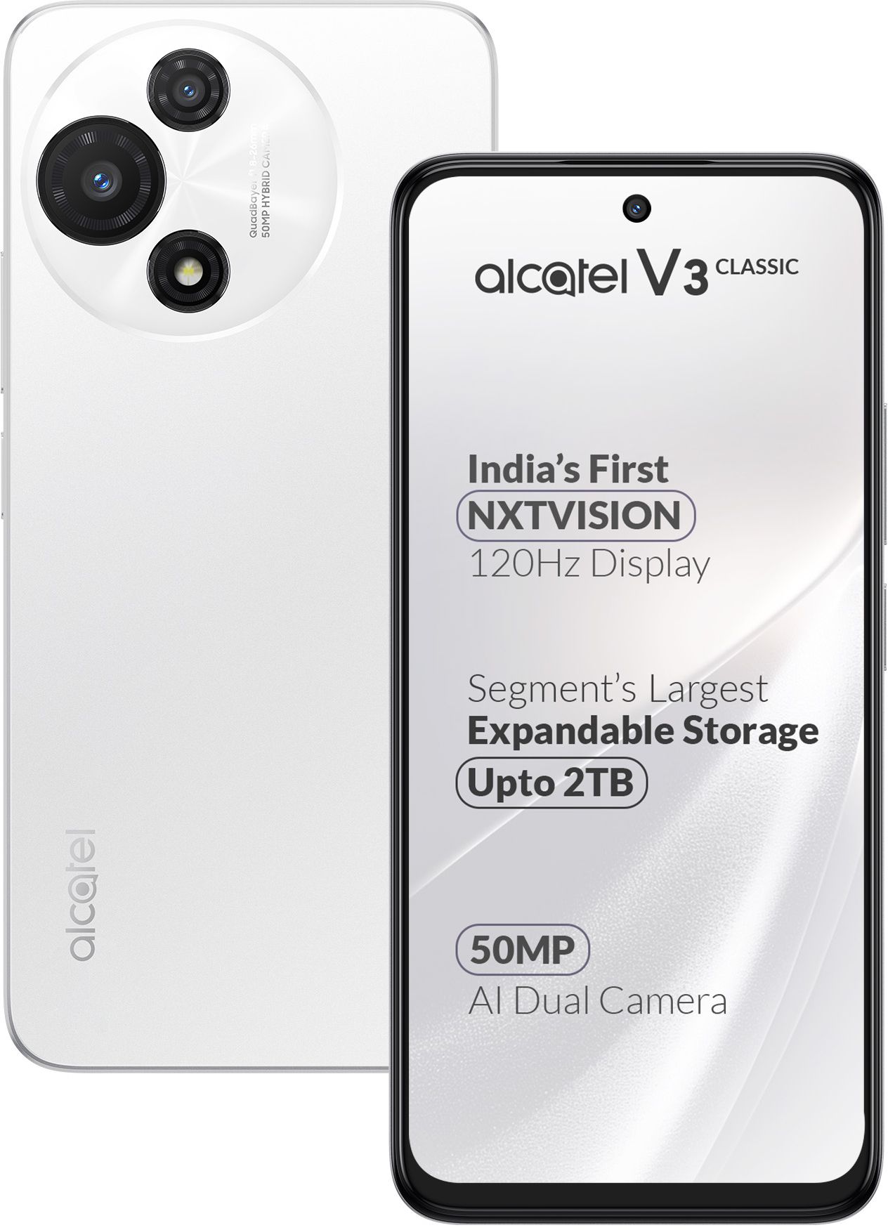 V3 Classic 5G (Halo White, 128 GB)-image-20