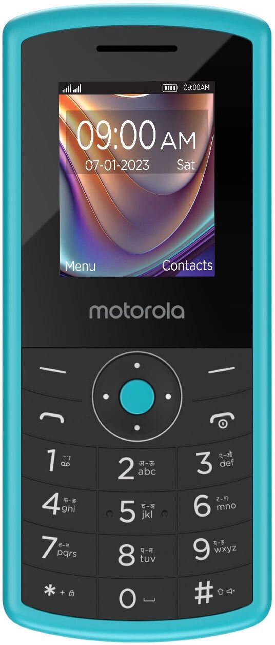 motorola a10v ds keypad phone with voice feature|800 mah battery|wireless fm recording