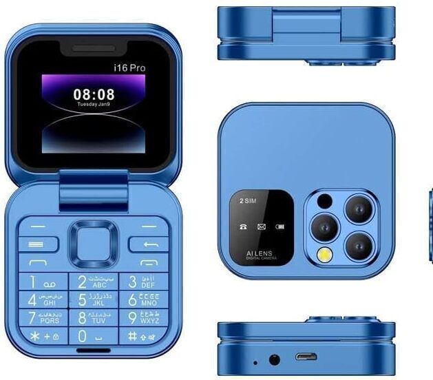 fuziqra Rock X Flip Dual Sim |Keypad Mobile| with 1.8" Display Call & SMS Indicator-picture-23
