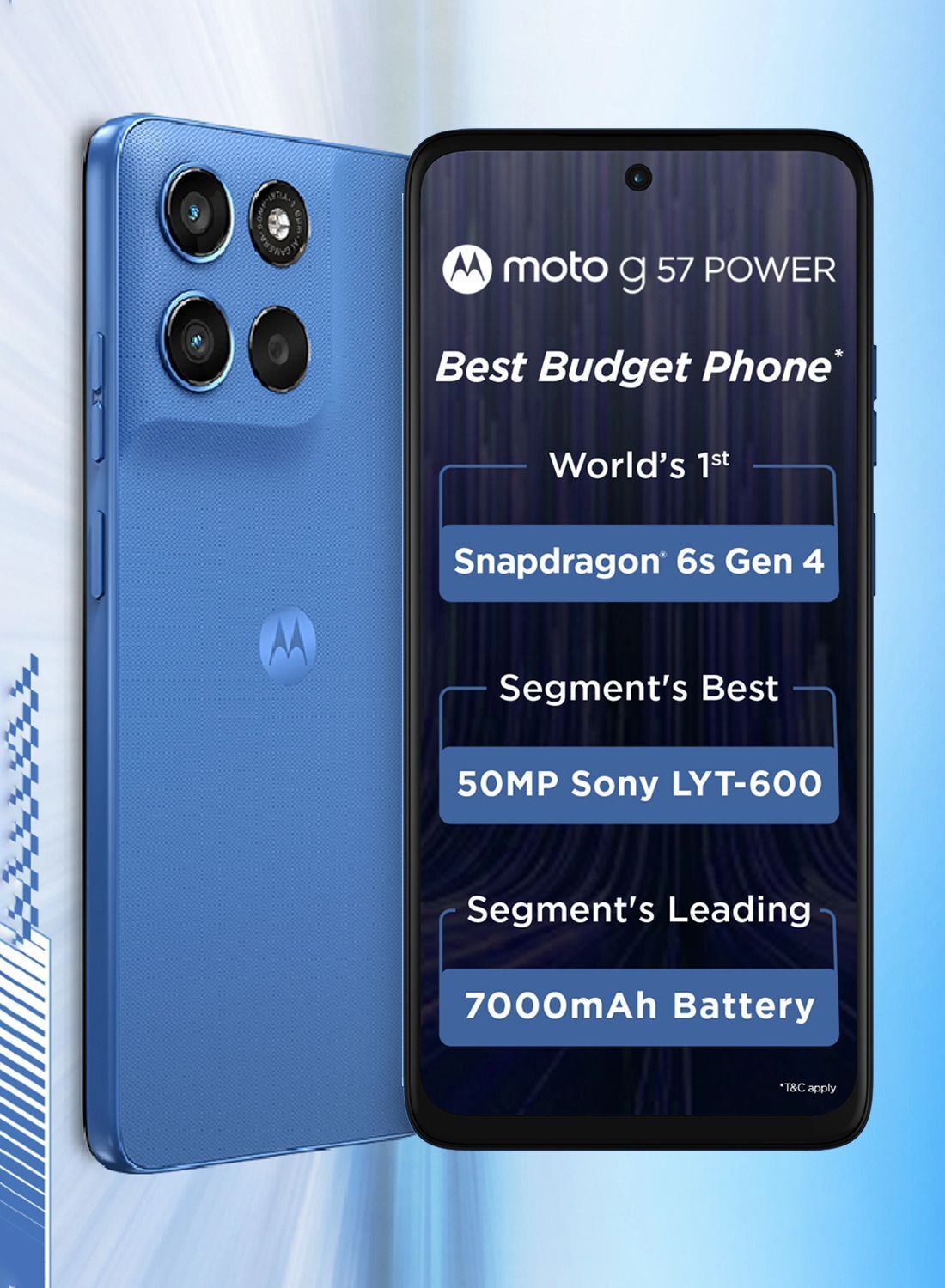 MOTOROLA g57 power 5G Snapdragon (Pantone Regatta, 128 GB)-picture-13