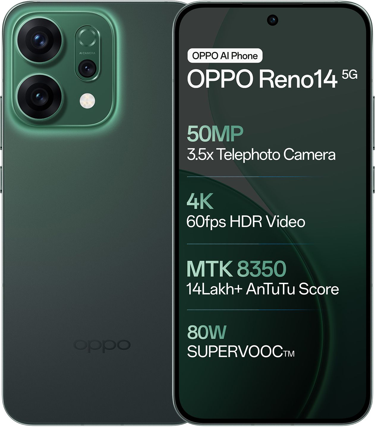 oppo Reno14 5G (Forest Green, 256 GB)-picture-20