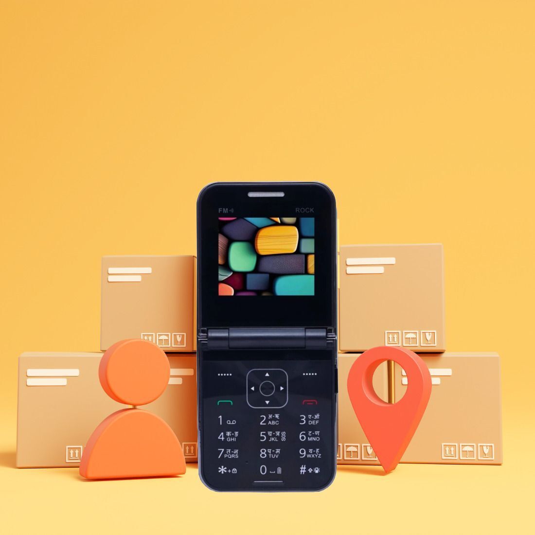 Mobilezone z rock max flip dual sim keypad Price History & Comparison ...