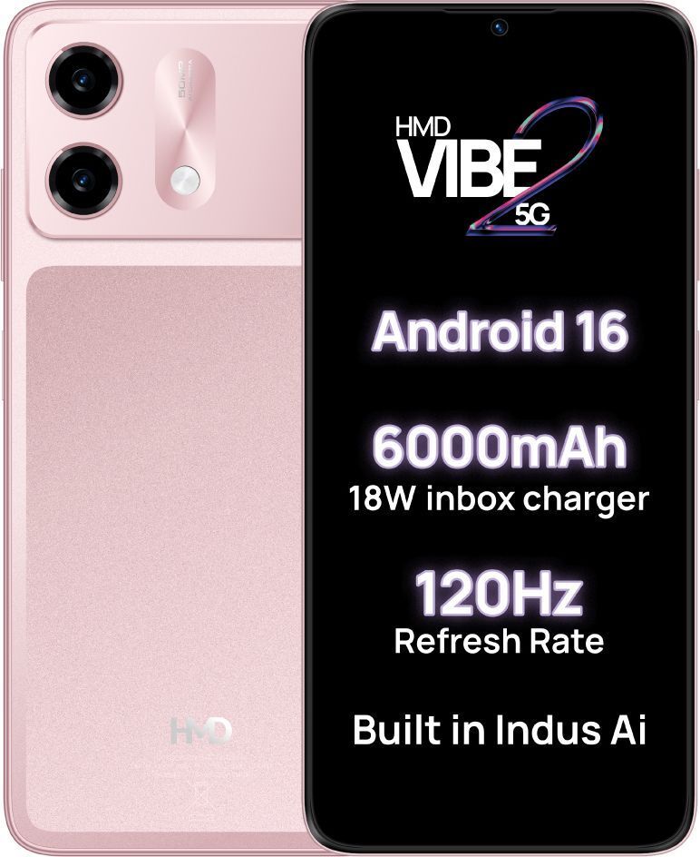 hmd VIBE2 5G (Peach Pink, 128 GB)-picture-9