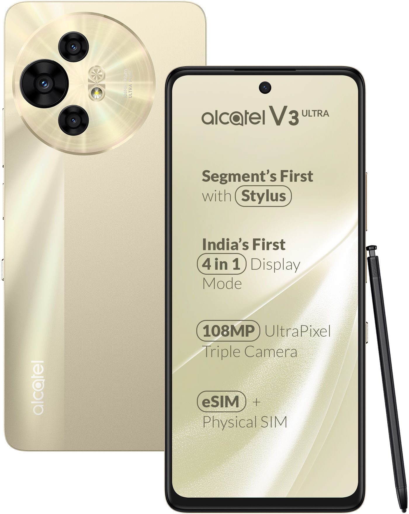 alcatel V3 Ultra 5G (Champagne Gold, 128 GB)-picture-18