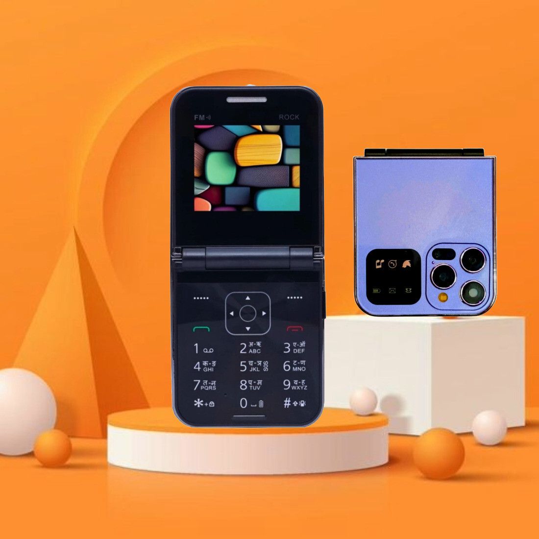 snectian Rock Z Dual Sim |Keypad Mobile| with 2.4" Display Call & SMS Indicator-picture-17