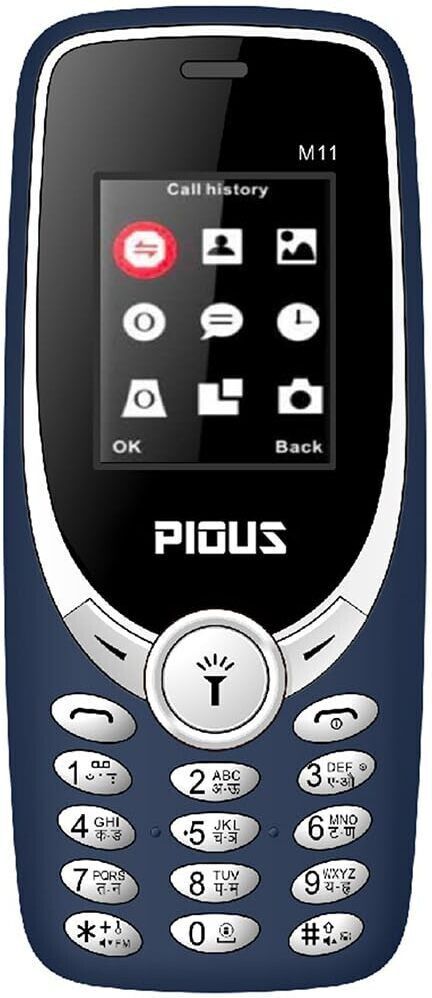 pious M11 Keypad Mobile Phone 1.8 inch Display With 3000 mAh Big Battery & 2 MP Camera-picture-21