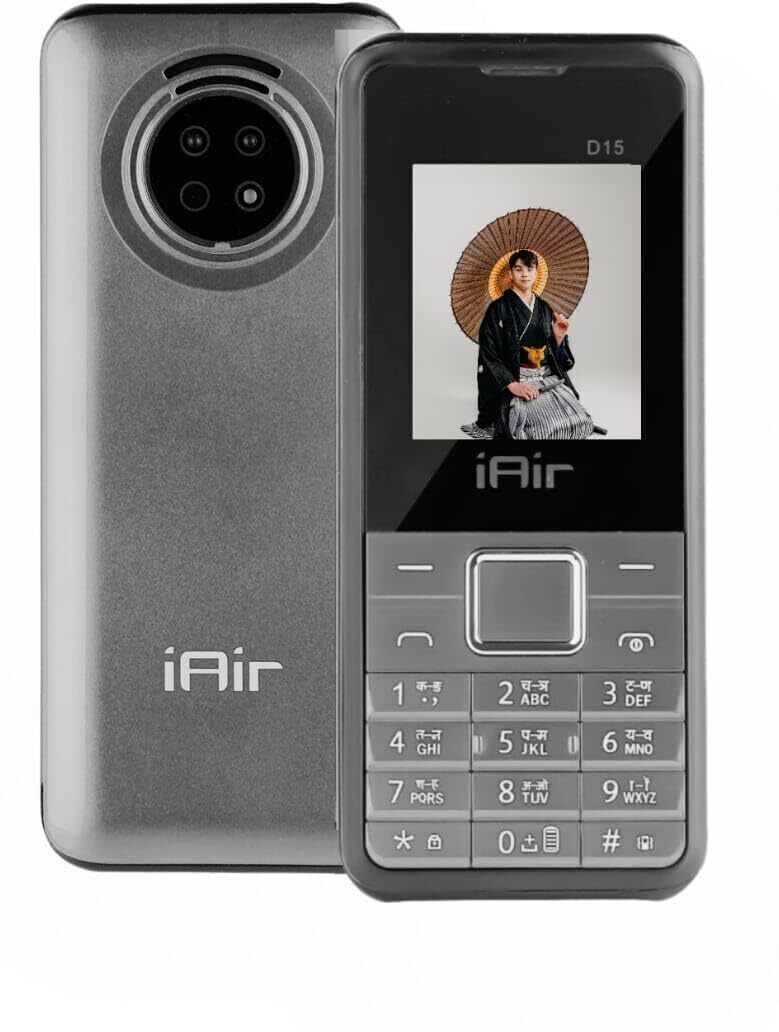 iair D15 Dual Sim Mobile Keypad Phone | 2800 mAH Battery & Big 1.8 Inch Display-picture-12