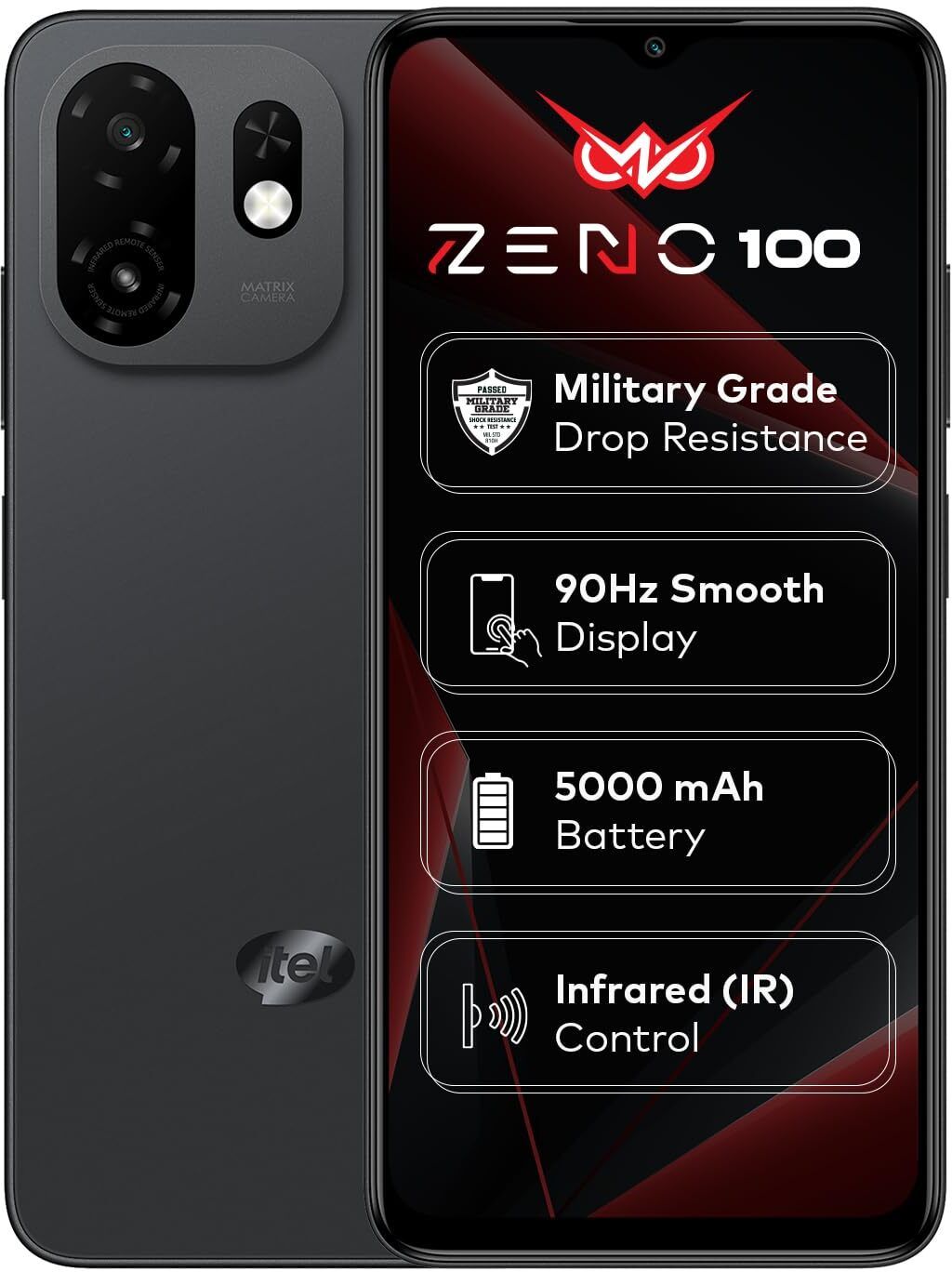 itel Zeno 100 (Pure Black, 64 GB)-picture-20