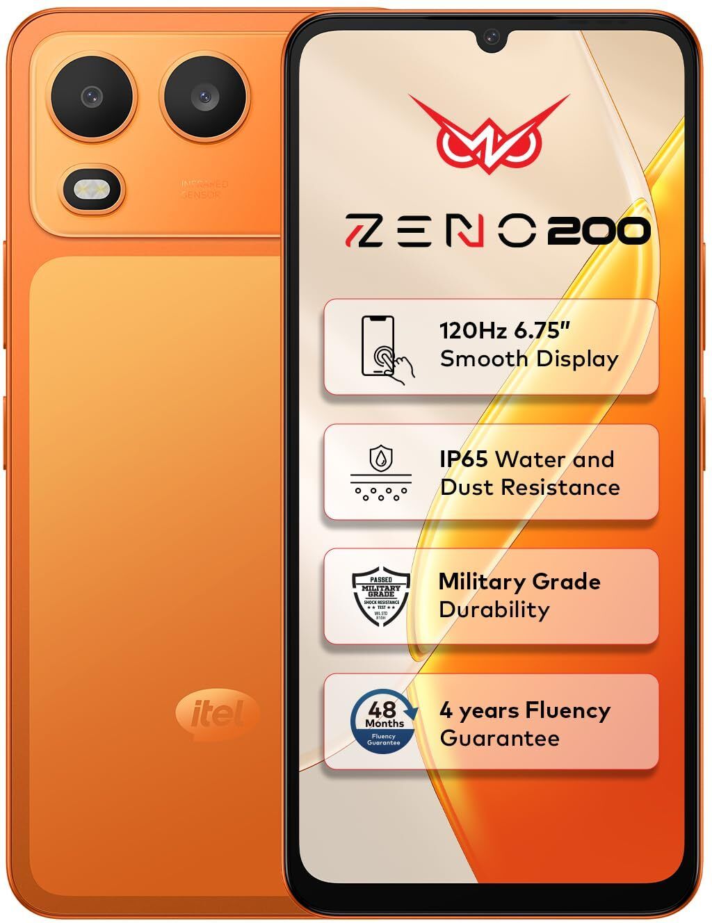 itel ZENO 200 4G (Comet Orange, 128 GB)-picture-35