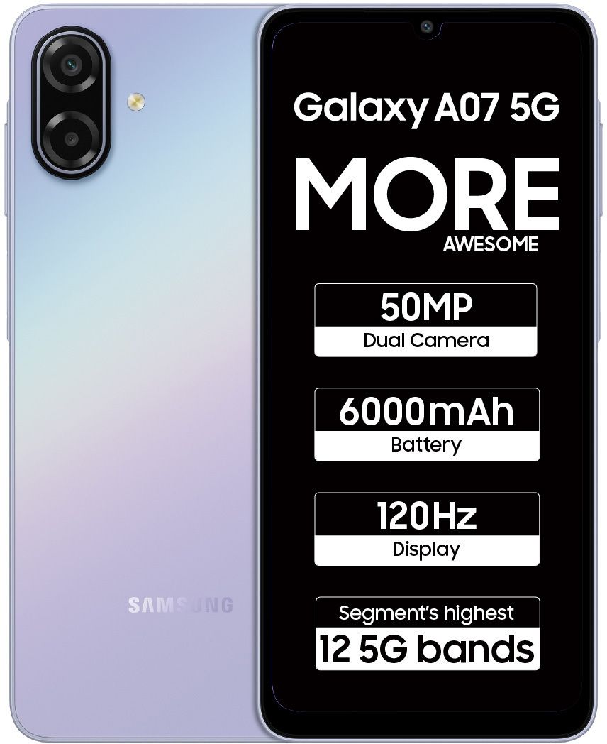 Galaxy A07 5G (Light Violet, 128 GB)-image-2