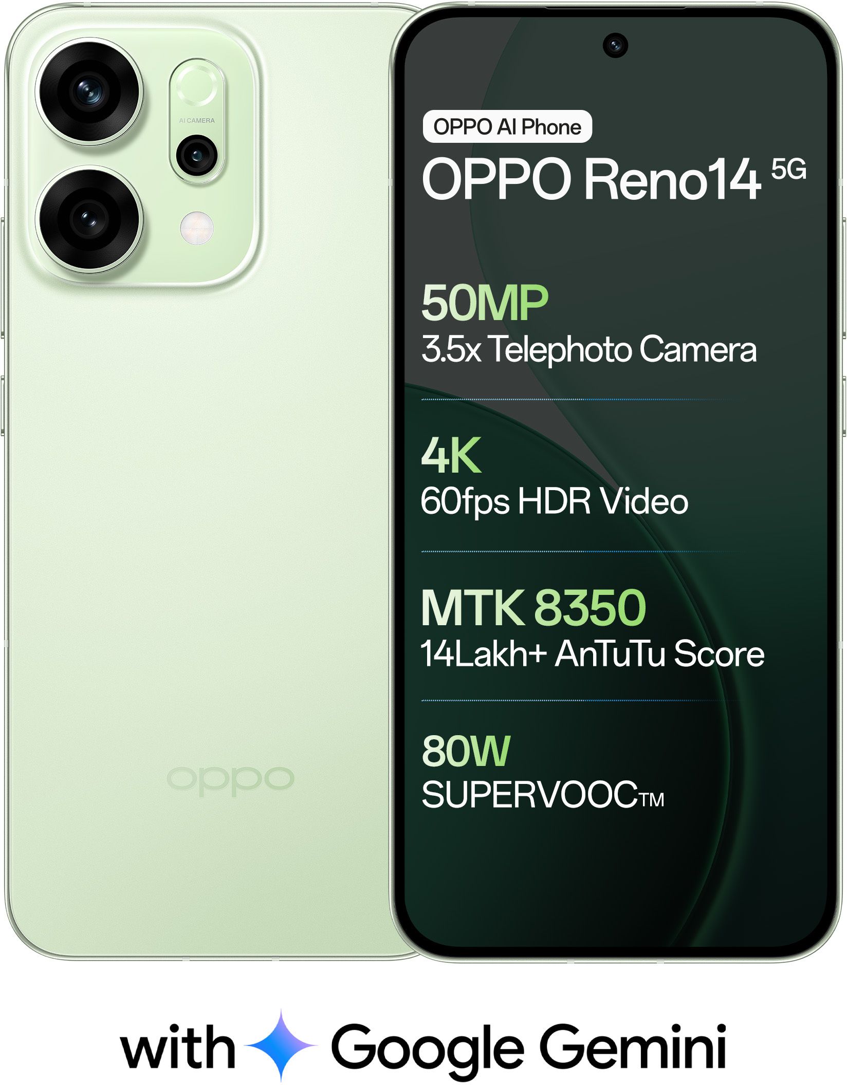oppo Reno14 5G (Mint Green, 256 GB)-picture-9