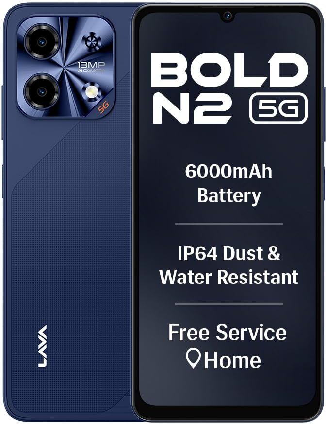 lava Bold N2 5G (Billionaire Blue, 64 GB)-picture-33