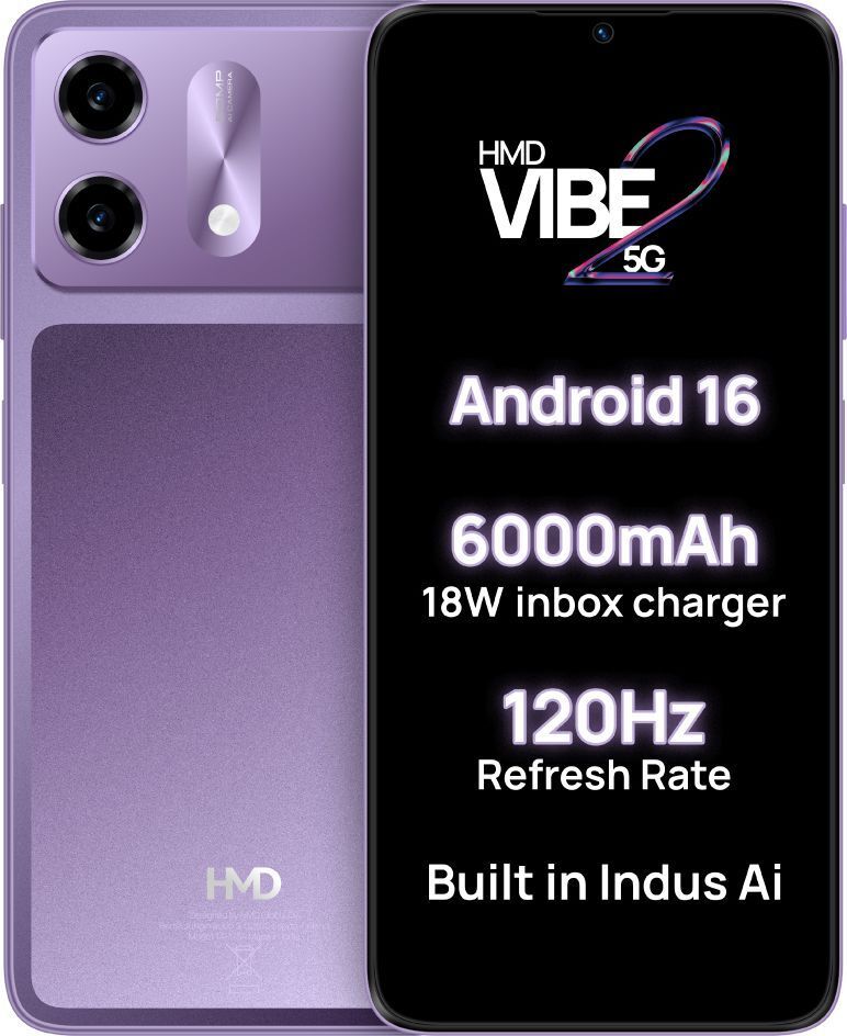 hmd VIBE2 5G (Cosmic Lavender, 128 GB)-picture-8