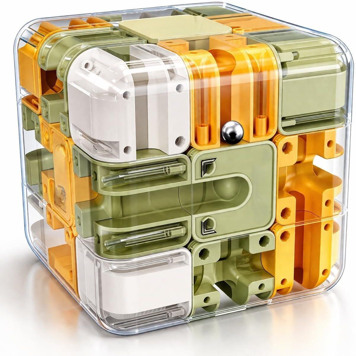 3D Maze Puzzle Cube Game Sensory Focus Mind Game Gift for Boys & Girls-image-42