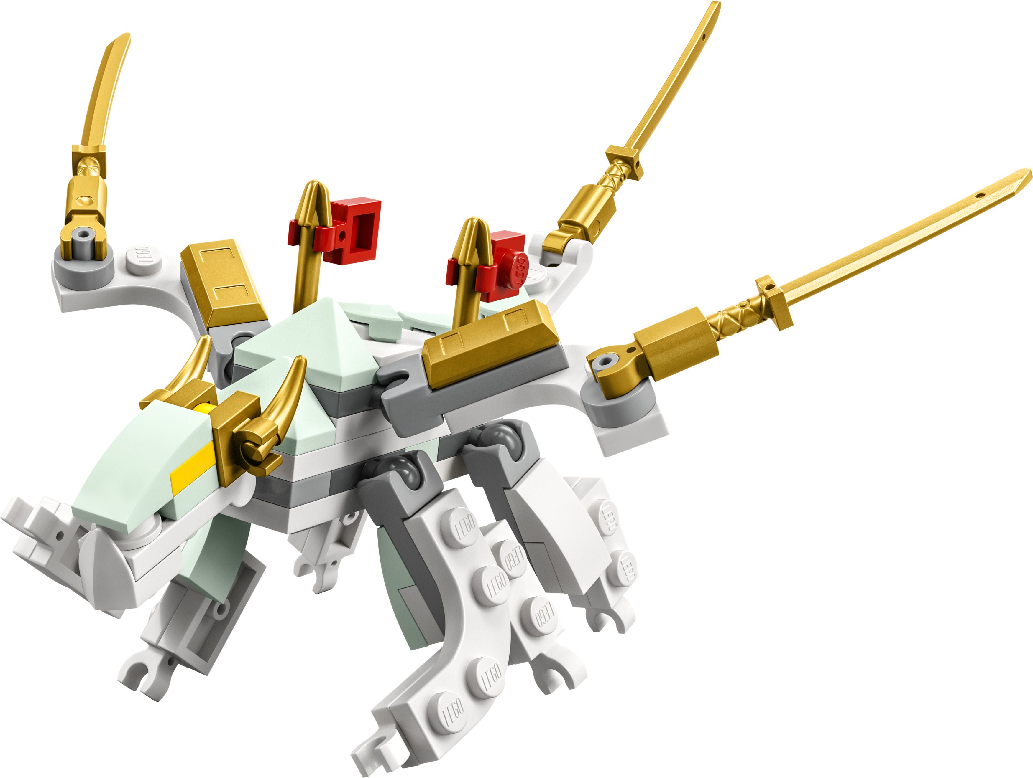 Ice Dragon Creature (70 Blocks) Model Building Kit-image-49