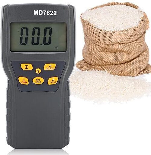 goodsbazaar Smart Sensor Moisture Meter Low Power Indicator Digital Grain Meter AR991 Smart Sensor Use Corn Wheat Rice Bean Peanut Humidity All-in-One Digital Moisture Measurer image 1