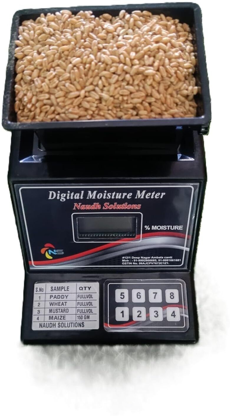 Digital Moisture Meter for Wheat, with Clear Display Digital Moisture Meter for Wheat, with Clear Display All-in-One Digital Moisture Measurer-image-48