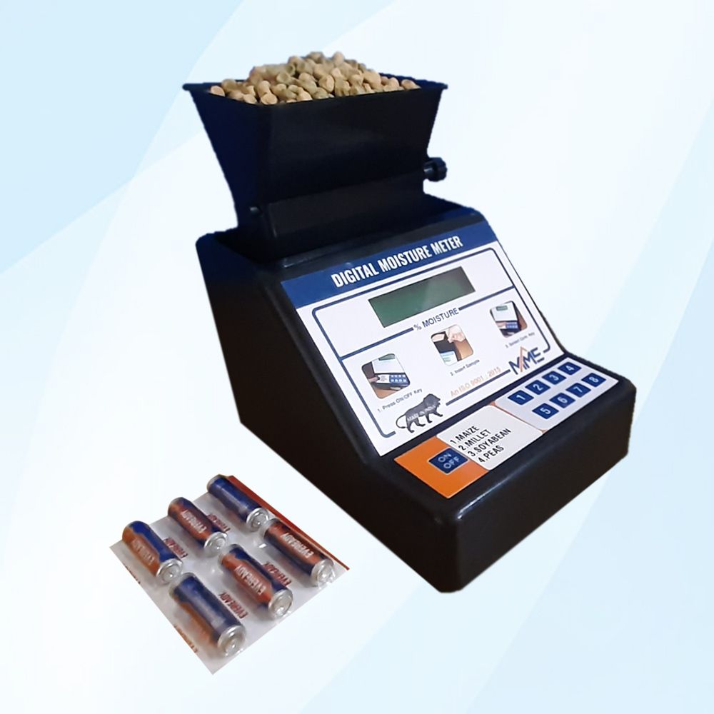 MME015A Digital Moisture Meter, Millet, Maize, Soyabean, Peas Seeds Moisture Meter Pinless Digital Moisture Measurer