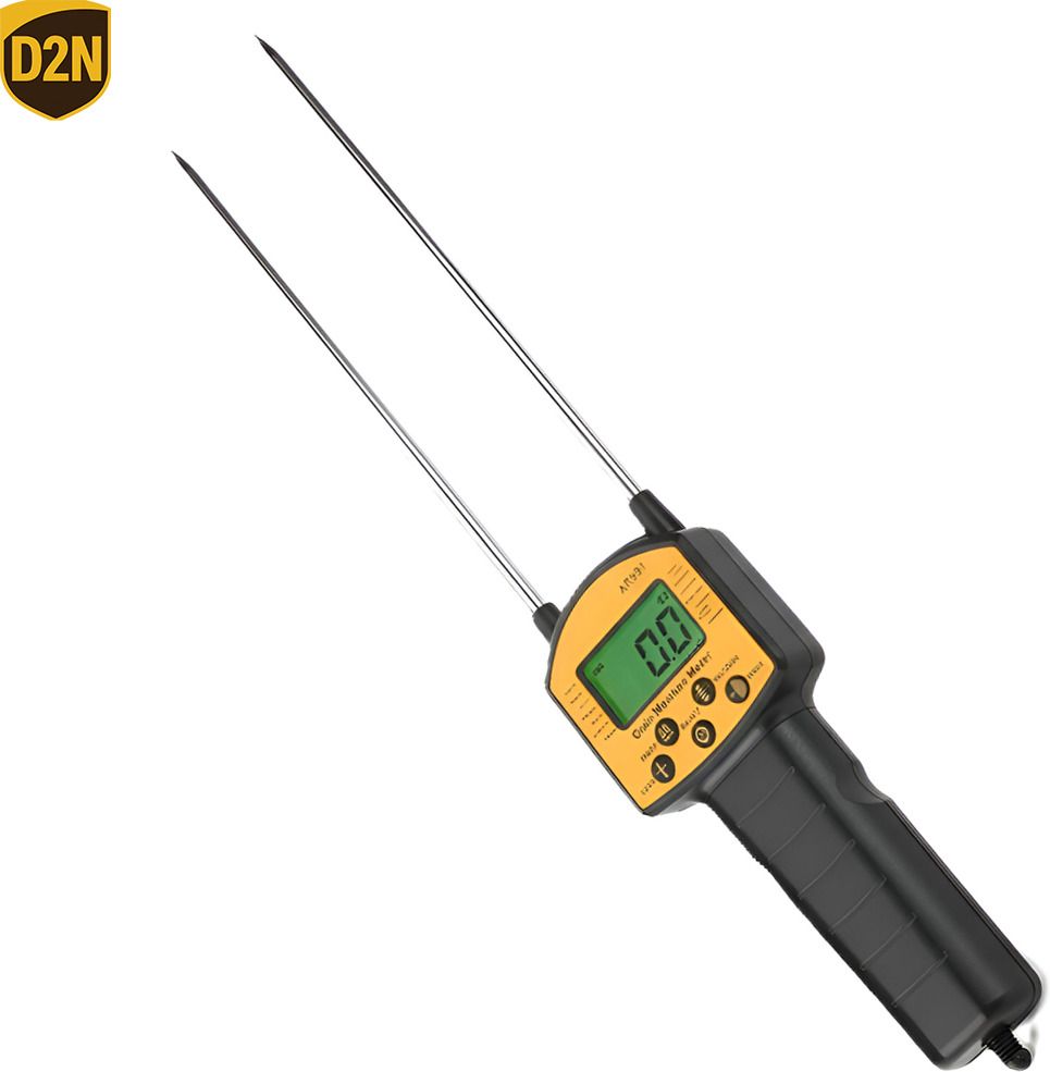 Digital Grain Moisture Meter with 300mm pin probe for accurate moisture test 08 A991 Pin-Type Digital Moisture Measurer