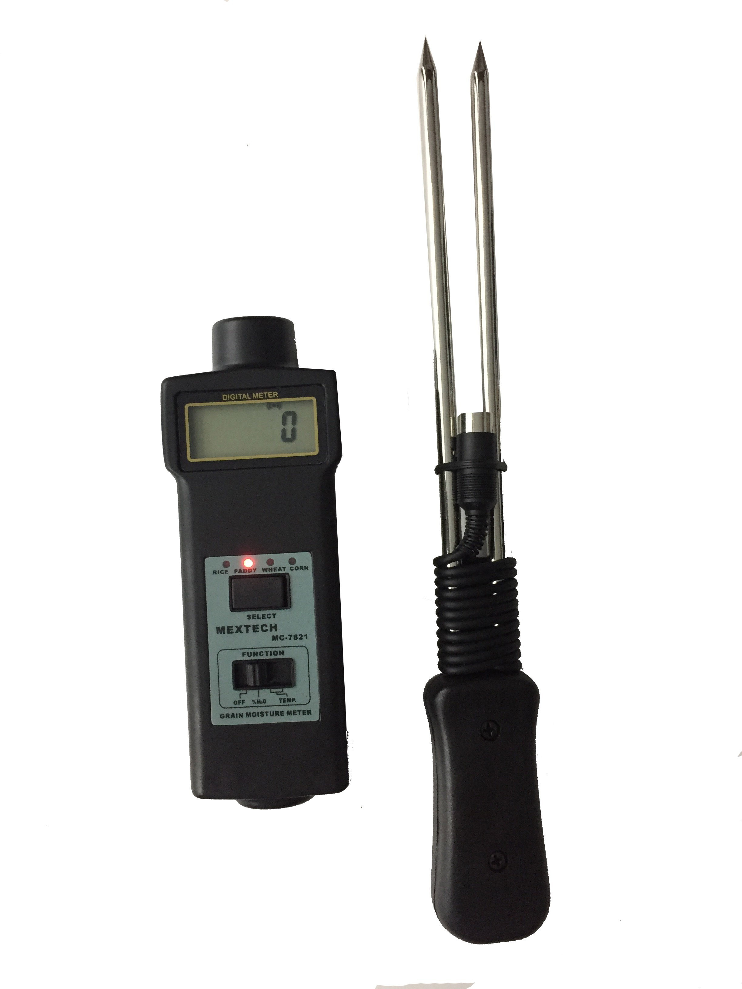 mextech MC7821 Digital Moisture Meter Pin-Type Digital Moisture Measurer image 1