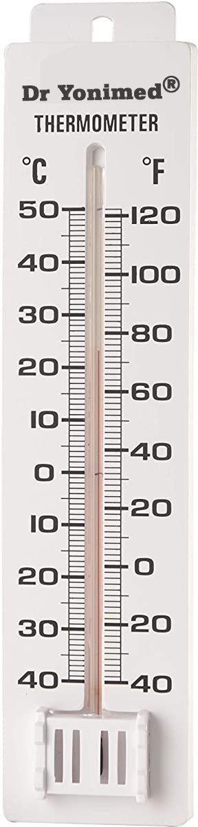 Manual Room Temperature Thermometer -40 Deg C to 50 Deg. C Manual Room Thermometer For Indoor & Outdoor All-in-One Analog Moisture Measurer