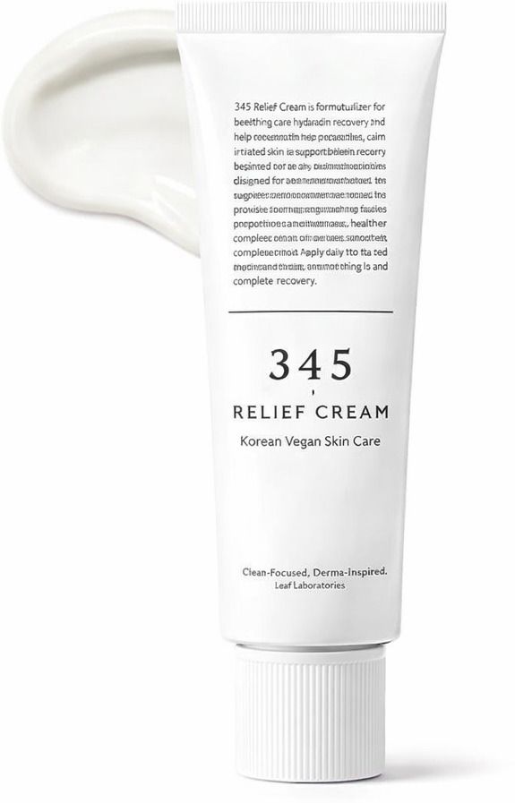 345 Relief Cream Daily Face Moisturizer for Blemish Care & Skin Repair 345 Relief Cream Daily Face Moisturizer for Blemish Care & Skin Recovery All-in-One Digital Moisture Measurer