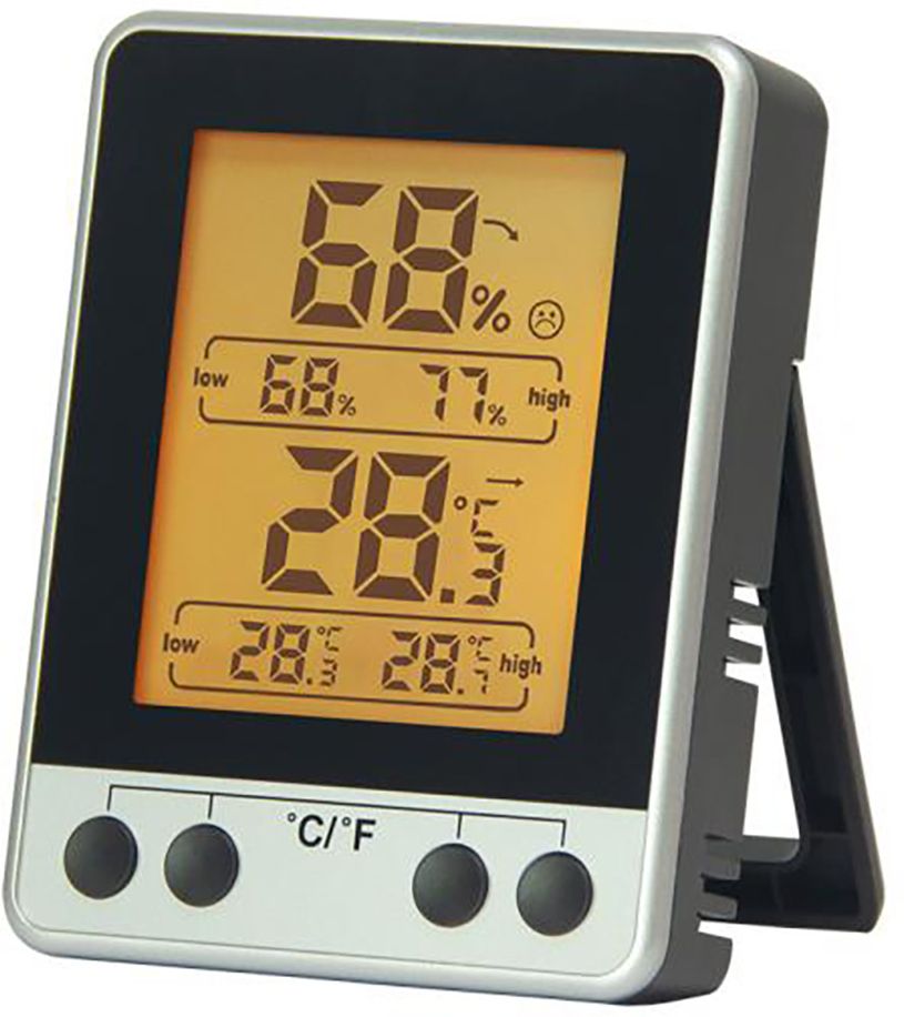 NQ531 Hygrometer Humidity Gauge Indicator Digital Indoor Thermometer Room Temperature All-in-One Digital Moisture Measurer-image-1