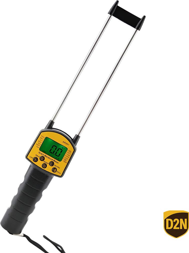 Digital Grain Moisture Meter with 300mm pin probe for accurate moisture test 05 A991 Pin-Type Digital Moisture Measurer-image-3