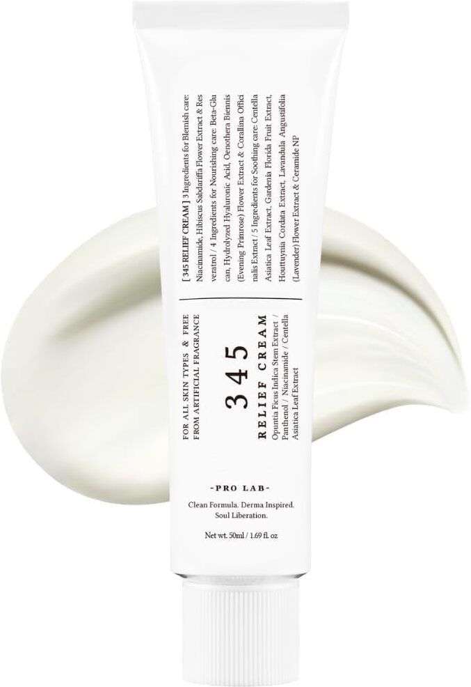Daily Face Moisturizer 345 Relief Cream,Face Cream for All Skin Types All-in-One Analog Moisture Measurer