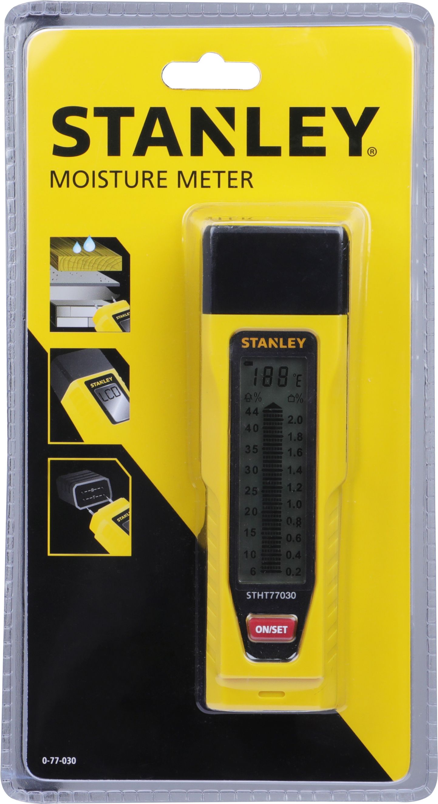 0-77-030 Pin-Type Digital Moisture Measurer