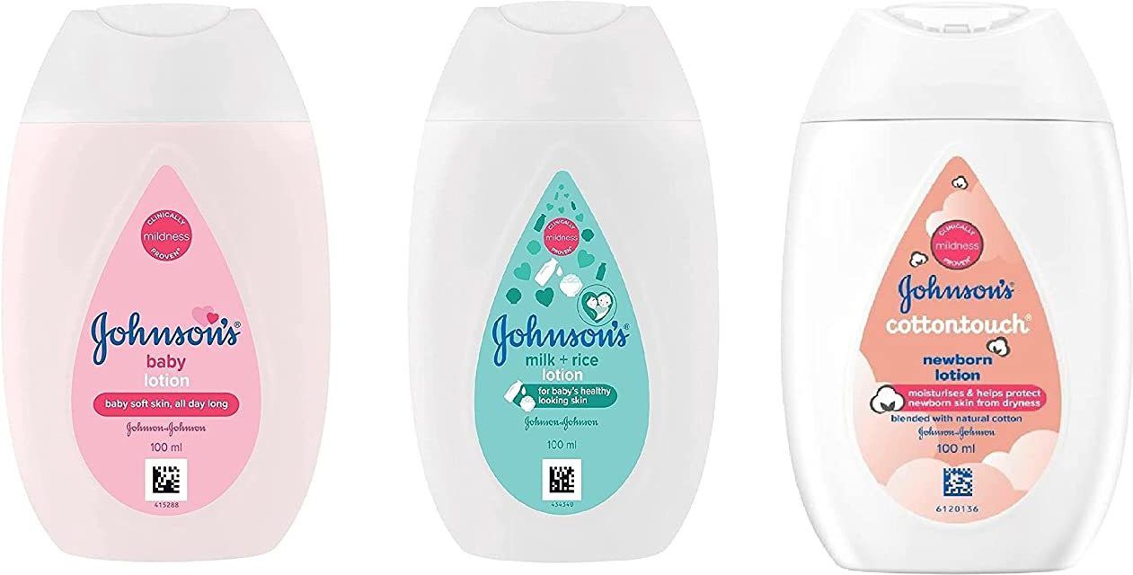 johnson's Baby Lotion,Milk and Rice Baby Lotion,Cottontouch Baby Lotion,100ml (Pack of 3)-picture-8