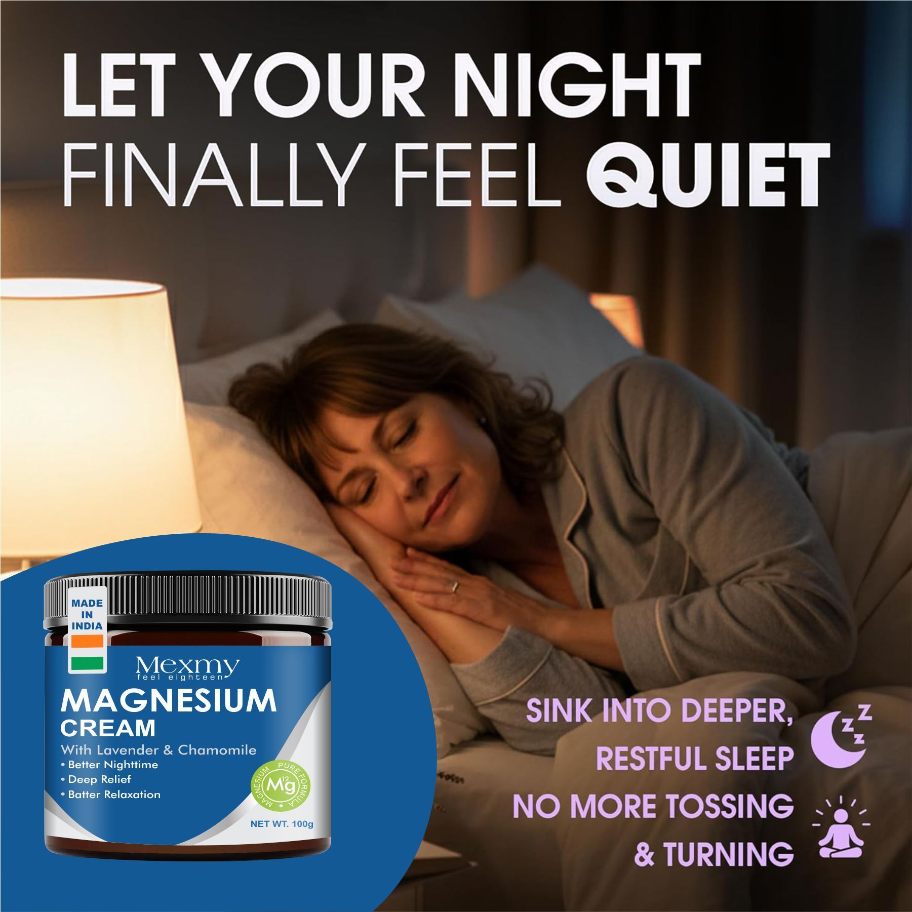mexmy Better Nighttime Magnesium Body Cream for Relaxing Massage & Soft Skin Care-picture-44