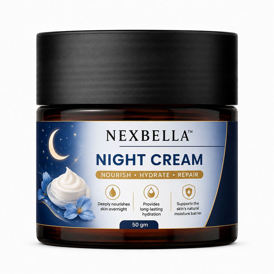 nexbella Night Cream for Face, Overnight Moisturizing Cream for Men & Women, 50 g-picture-18